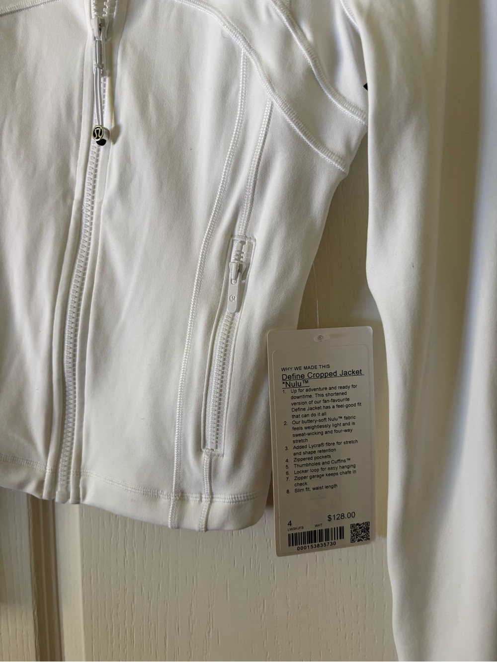Lululemon NWT Define Cropped Jacket “Nulu” - Picture 4 of 5